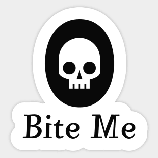 Bite Me Sticker